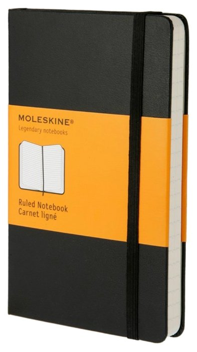 Блокнот Moleskine Classic Pocket 90x140, 96 листов 385015(MM710) (фото modal 1)
