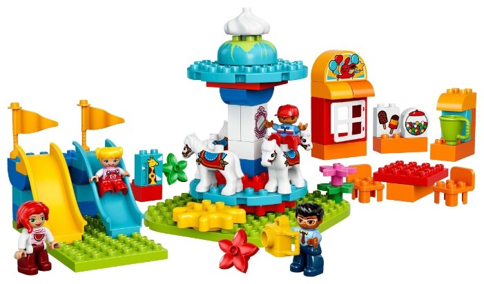 Конструктор LEGO Duplo 10841 Семейный парк аттракционов (фото modal 2)