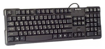 Клавиатура A4Tech KR-750 Black PS/2 (фото modal 2)