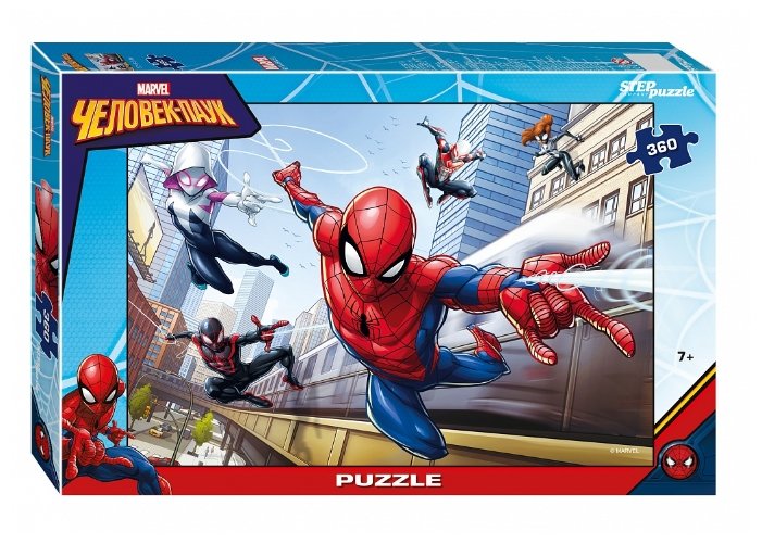 Пазл Step puzzle Marvel Человек-паук - 2 (96061) , элементов: 360 шт. (фото modal 1)