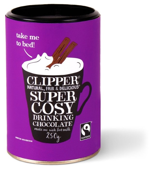 Clipper Горячий шоколад растворимый, банка (фото modal 1)