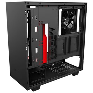 Компьютерный корпус NZXT H500 Black/red (фото modal nav 9)