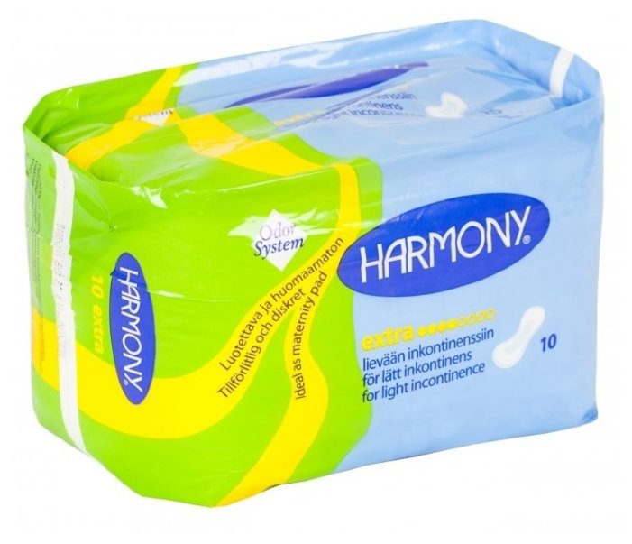 Урологические прокладки Harmony Экстра (10 шт.) (фото modal 1)
