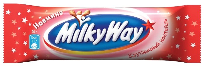 Батончик Milky Way Клубничный коктейль, 26 г (фото modal 1)