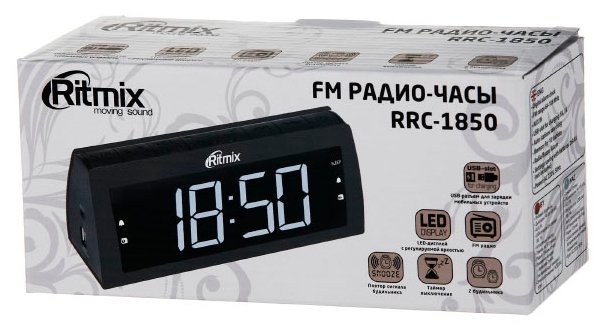 Радиобудильник Ritmix RRC-1850 (фото modal 8)