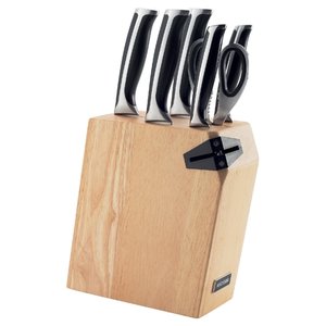 Набор Nadoba Ursa 5 ножей и ножницы с подставкой (фото modal nav 1)