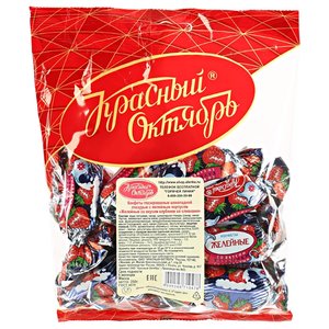 Конфеты Красный Октябрь Желейные вкус клубника со сливками, пакет (фото modal nav 1)