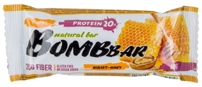BombBar протеиновый батончик Natural Bar + Vitamin C (60 г)(20 шт.) (фото modal 37)
