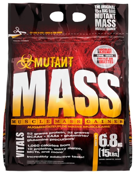 Гейнер Mutant Mass (6.8 кг) (фото modal 5)