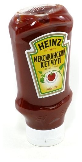 Кетчуп Heinz Мексиканский острый, пластиковая бутылка (фото modal 2)