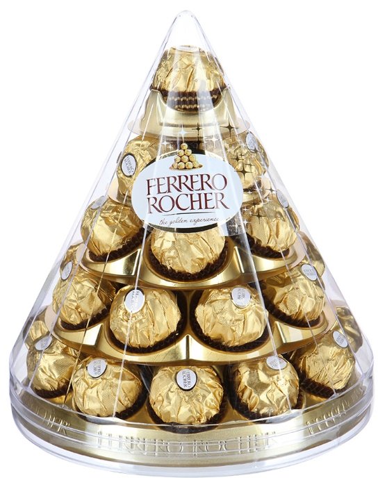 Набор конфет Ferrero Rocher Конус 350 г (фото modal 1)