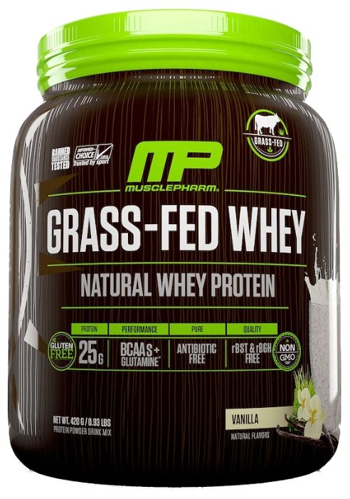 Протеин MusclePharm Grass-Fed Whey (455 г) (фото modal 4)