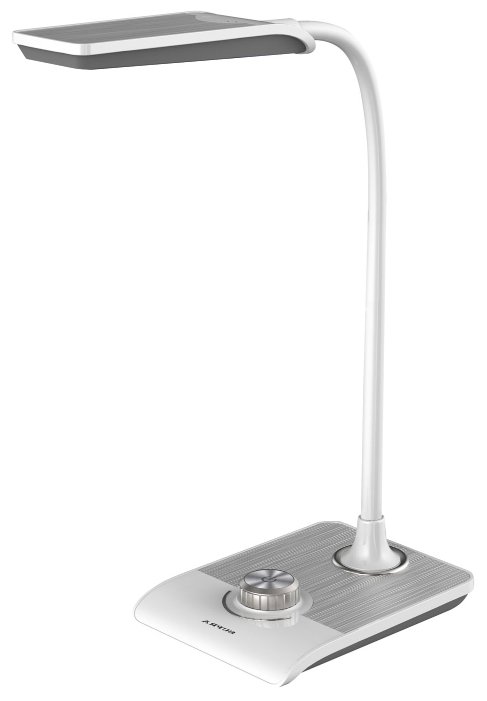Настольная лампа SUPRA SL-TL401 white&silver (фото modal 1)