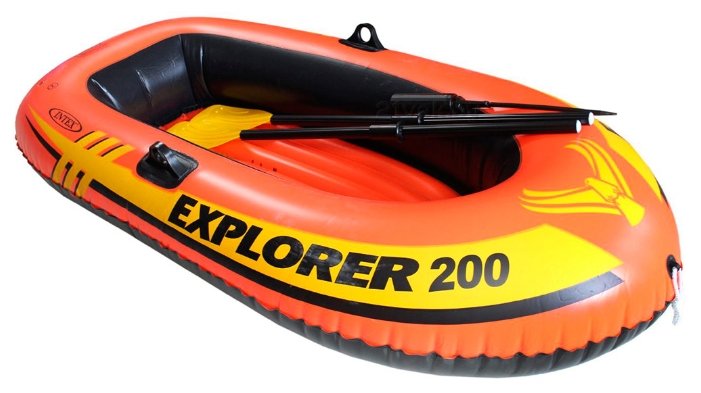 Надувная лодка Intex Explorer-200 Set (58331) (фото modal 1)