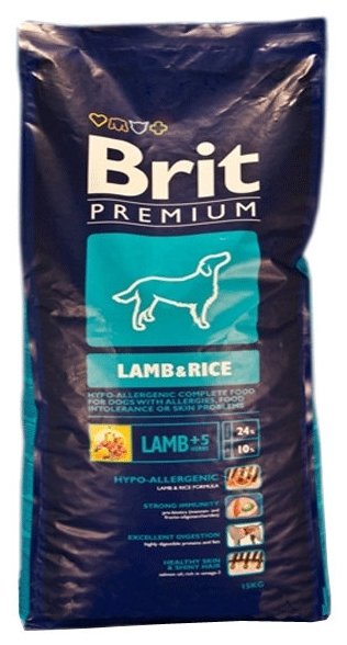 Корм для собак Brit Premium Lamb & Rice (фото modal 2)