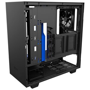 Компьютерный корпус NZXT H500 Black/blue (фото modal nav 5)