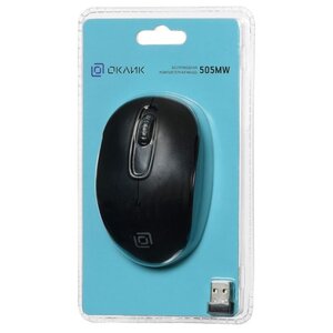 Мышь Oklick 505MW Black USB (фото modal nav 6)