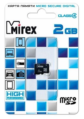 Карта памяти Mirex microSD Class 4 (фото modal 1)