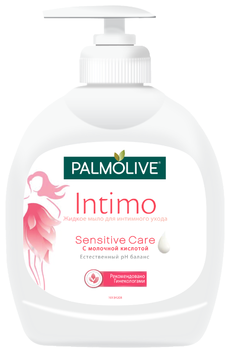 Palmolive Жидкое мыло для интимной гигиены Intimo Sensitive Care с молочной кислотой, 300 мл (фото modal 1)