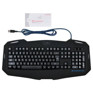 Клавиатура Oklick 730 G Black USB (фото modal nav 10)