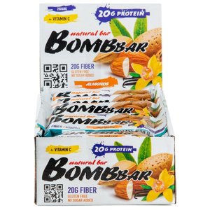 BombBar протеиновый батончик Natural Bar + Vitamin C (60 г)(20 шт.) (фото modal nav 29)