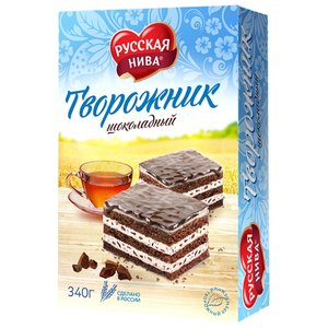 Торт Русская нива Творожник шоколадный (фото modal nav 1)