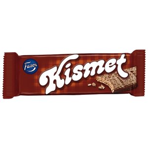 Батончик Fazer Kismet шоколадно-вафельный с нугой, 55 г (фото modal nav 1)