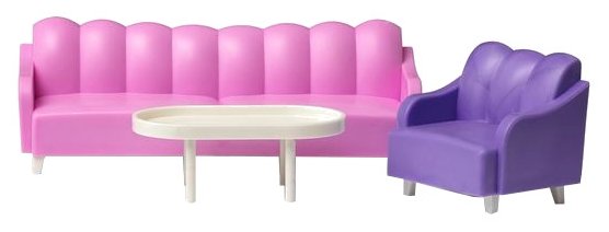 Lundby Набор мебели для гостиной Базовый (LB_60305400) (фото modal 1)