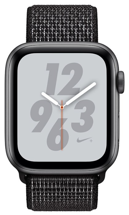 Часы Apple Watch Series 4 GPS 44mm Aluminum Case with Nike Sport Loop (фото modal 4)