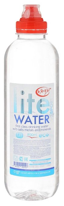 Питьевая вода Lite Water спорт ПЭТ (фото modal 1)