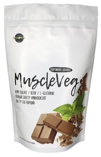 MuscleVeg спортивная добавка Шоколад (300 г) (фото modal 1)