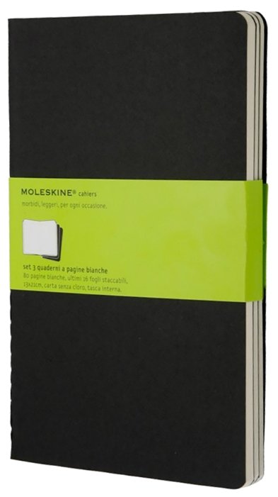 Блокнот Moleskine Cahier Journal Larg 130х210, 40 листов 385295(QP318) (фото modal 1)