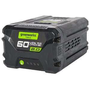 Аккумуляторный блок greenworks G60B2 60 60 В 2 А·ч (фото modal nav 1)