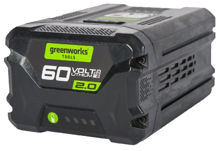 Аккумуляторный блок greenworks G60B2 60 60 В 2 А·ч (фото modal 1)
