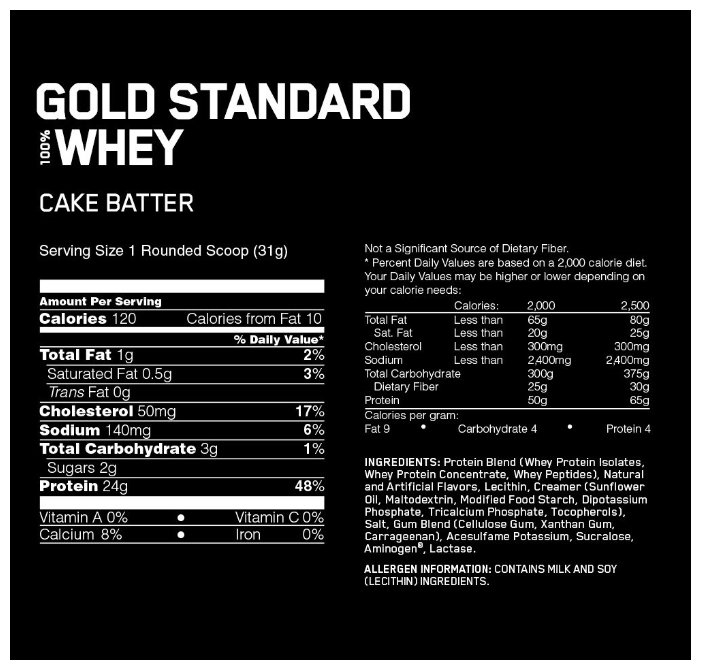 Протеин Optimum Nutrition 100% Whey Gold Standard (2.225-2.353 кг) (фото modal 25)