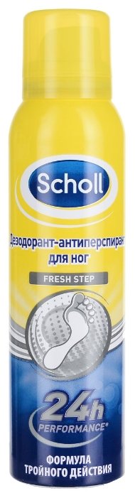 Scholl Дезодорант-антиперспирант для ног Fresh step (фото modal 1)