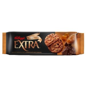 Печенье Kellogg's Extra гранола с шоколадом и карамелью, 150 г (фото modal nav 1)