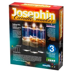 Josephin Гелевые свечи с ракушками Набор №3 (274013) (фото modal nav 2)