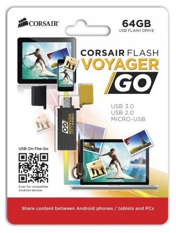 Флешка Corsair Flash Voyager GO (фото modal 9)
