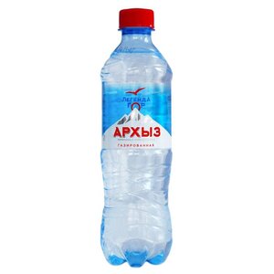 Минеральная питьевая столовая вода Легенда гор Архыз газированная ПЭТ (фото modal nav 4)