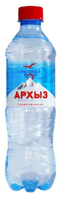 Минеральная питьевая столовая вода Легенда гор Архыз газированная ПЭТ (фото modal 4)