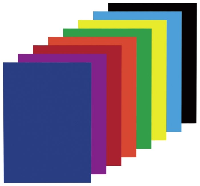 Цветная бумага Ослик на ромашке Пифагор, A4, 16 л., 8 цв. (фото modal 2)