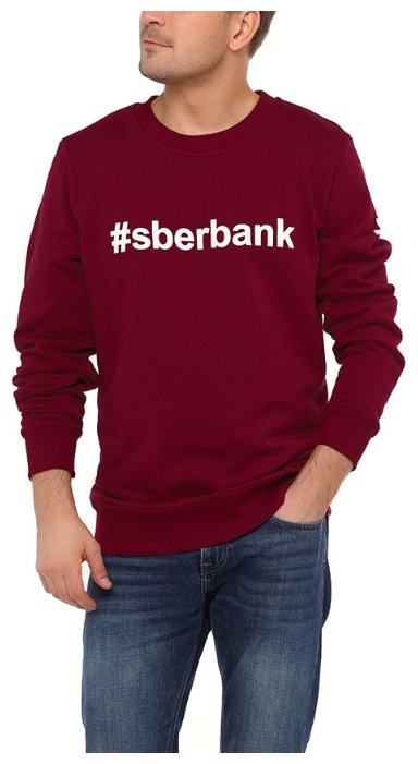 Свитшот #sberbank мужской (фото modal 6)