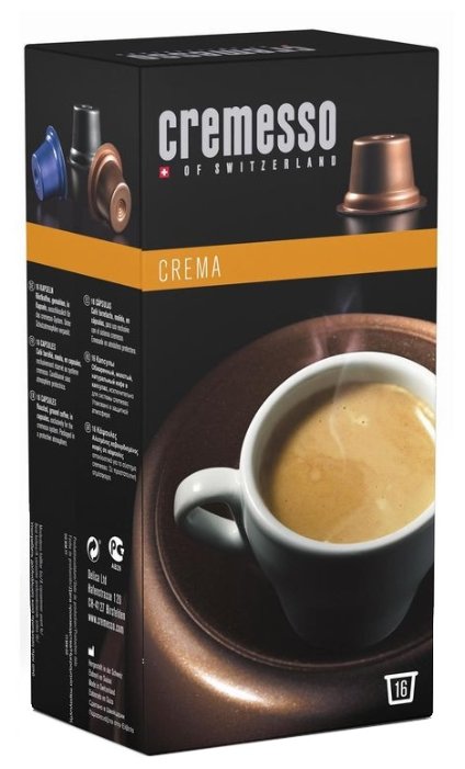 Кофе в капсулах Cremesso Lungo Crema (16 шт.) (фото modal 2)