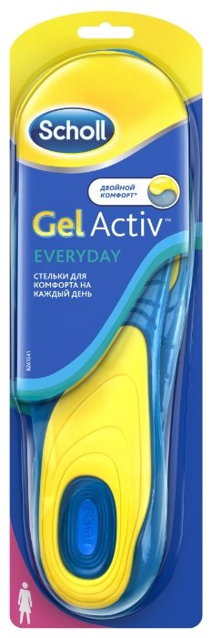 Scholl Стельки для комфорта на каждый день GelActiv Everyday женские (фото modal 1)