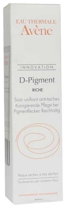 AVENE D-pigment Крем от пигментации для сухой и очень сухой кожи лица (фото modal 2)