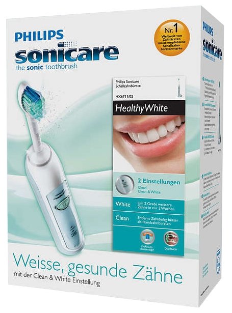 Электрическая зубная щетка Philips Sonicare HealthyWhite HX6711/02 (фото modal 3)