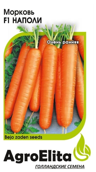 Семена AgroElita Морковь Наполи F1 0,3 г Гавриш 0.3 г (фото modal 1)
