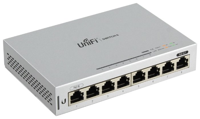 Коммутатор Ubiquiti UniFi Switch US-8 (фото modal 2)