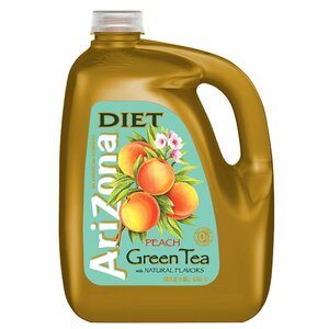 Чай AriZona Diet Peach Green Tea, канистра (фото modal nav 1)